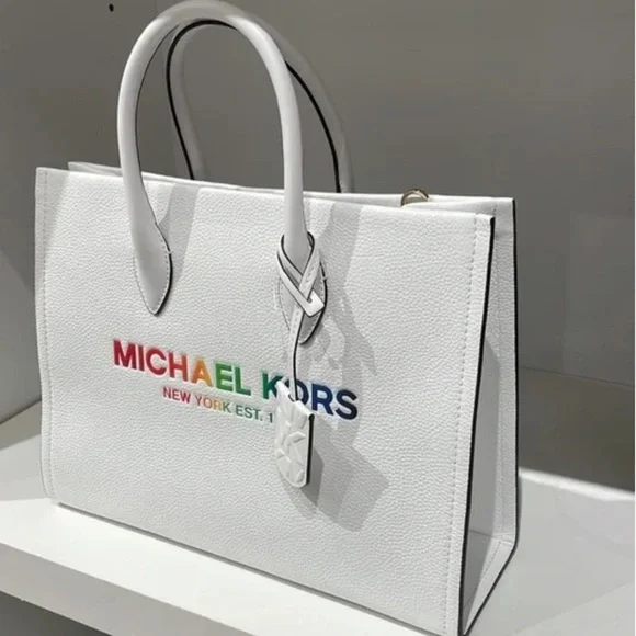 🌈NeW! Michael Kors ‘Pride Collection’ Mirella MD Tote - Picture 6 of 11